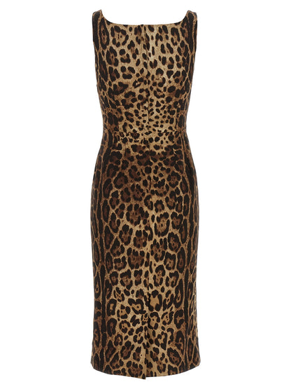 Dolce & Gabbana Silk Charmeuse Dress