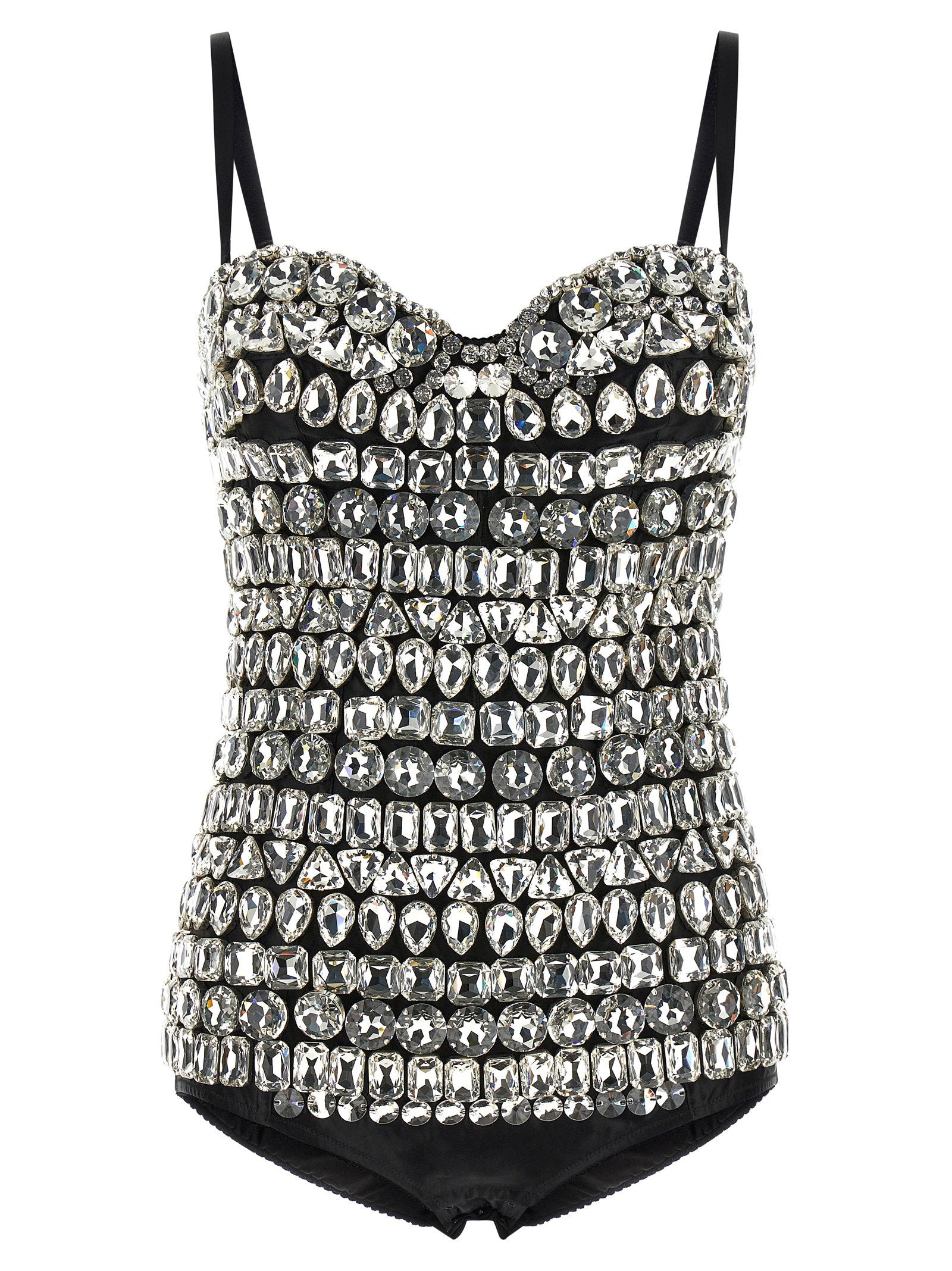 Dolce & Gabbana Crystal Bodysuit