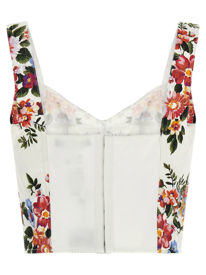 Dolce & Gabbana Mazzo Di Fiori Print Top