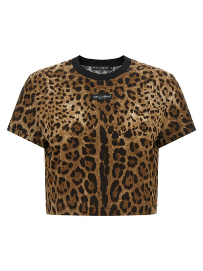 Dolce & Gabbana Leo Cropped T-shirt