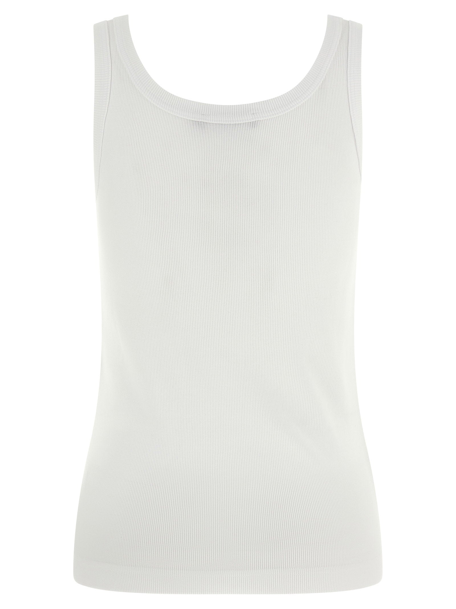 Dolce & Gabbana Logo Patch Tank Top