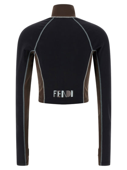 Fendi Color Block Top