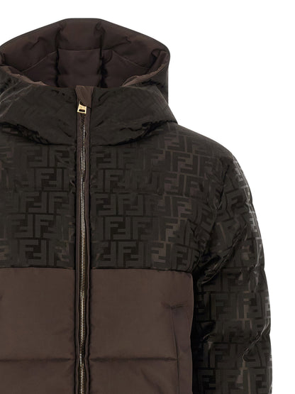 Fendi Ff Nylon Down Jacket