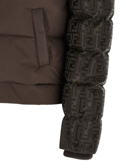 Fendi Ff Nylon Down Jacket