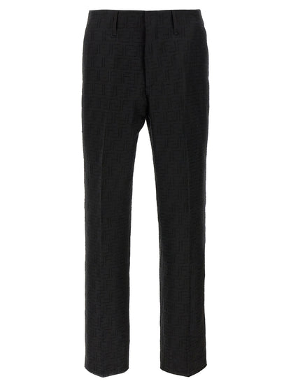 Fendi Ff Jacquard Pants