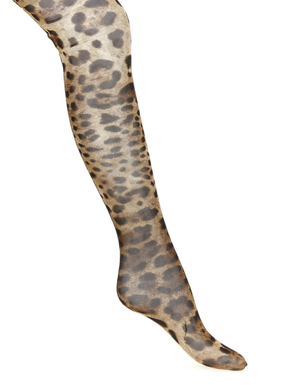Dolce & Gabbana Animalier Tights