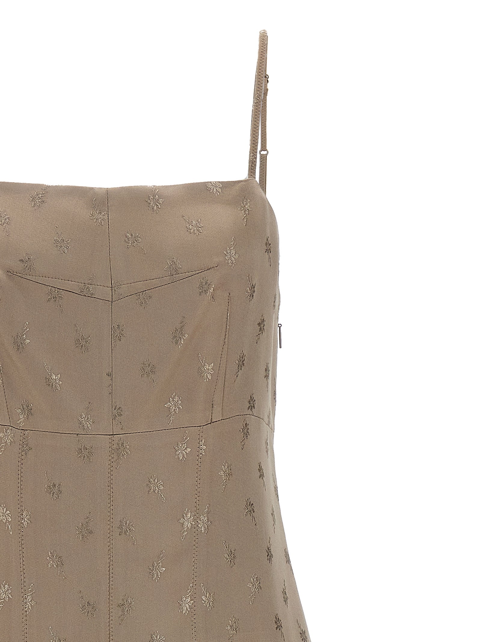 Fendi Satin Midi Dress