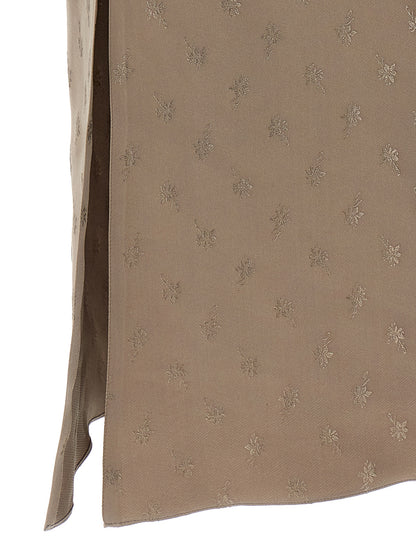 Fendi Satin Midi Dress