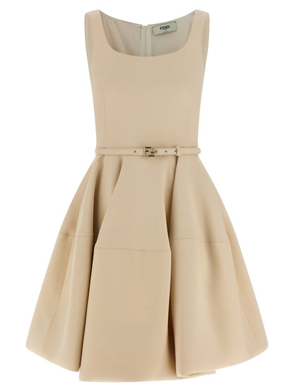 Fendi Wheel Skirt Dress