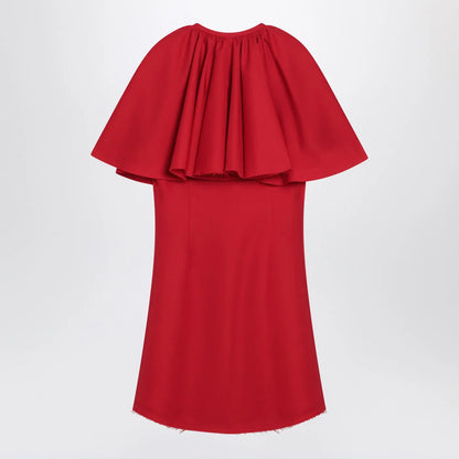 Ami Paris Mini red wool dress