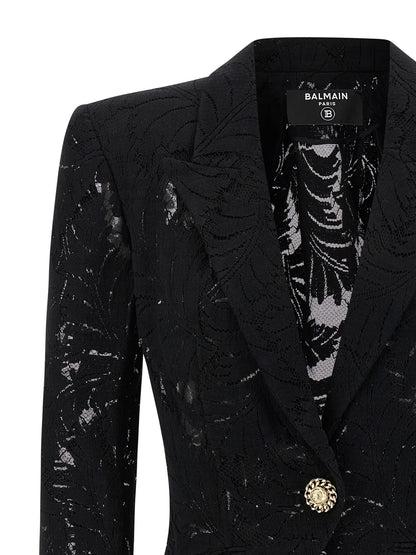 Balmain Lace Blazer