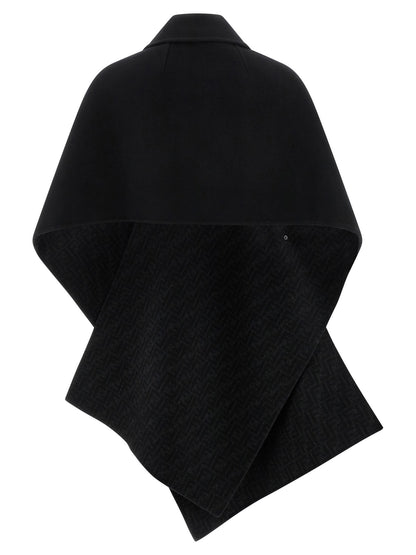 Fendi Double Wool Cape