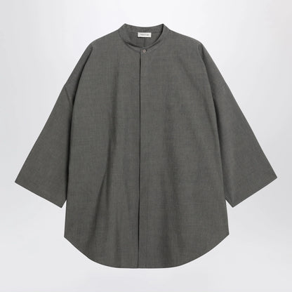 Fear of God Relaxed Mandarin shirt in wool blend