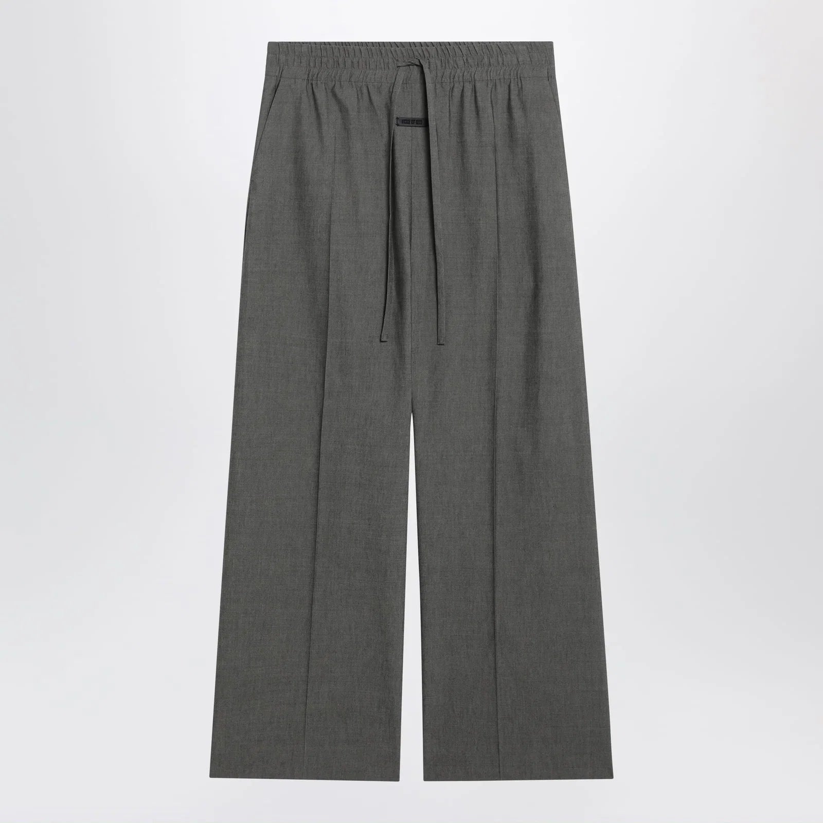 Fear of God Grey wide-leg trousers in wool blend