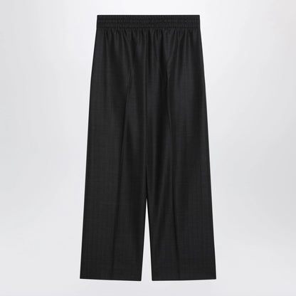 Fear of God Dark grey wide-leg wool trousers