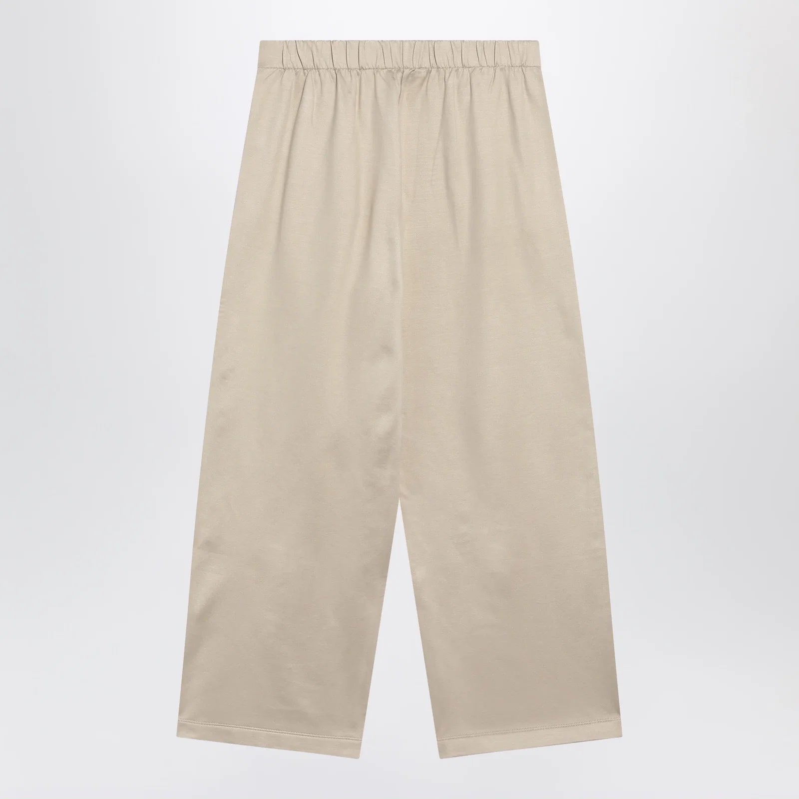 Max Mara Beige silk blend trousers