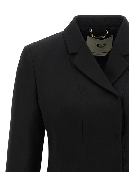 Fendi Grain De Poudre Blazer