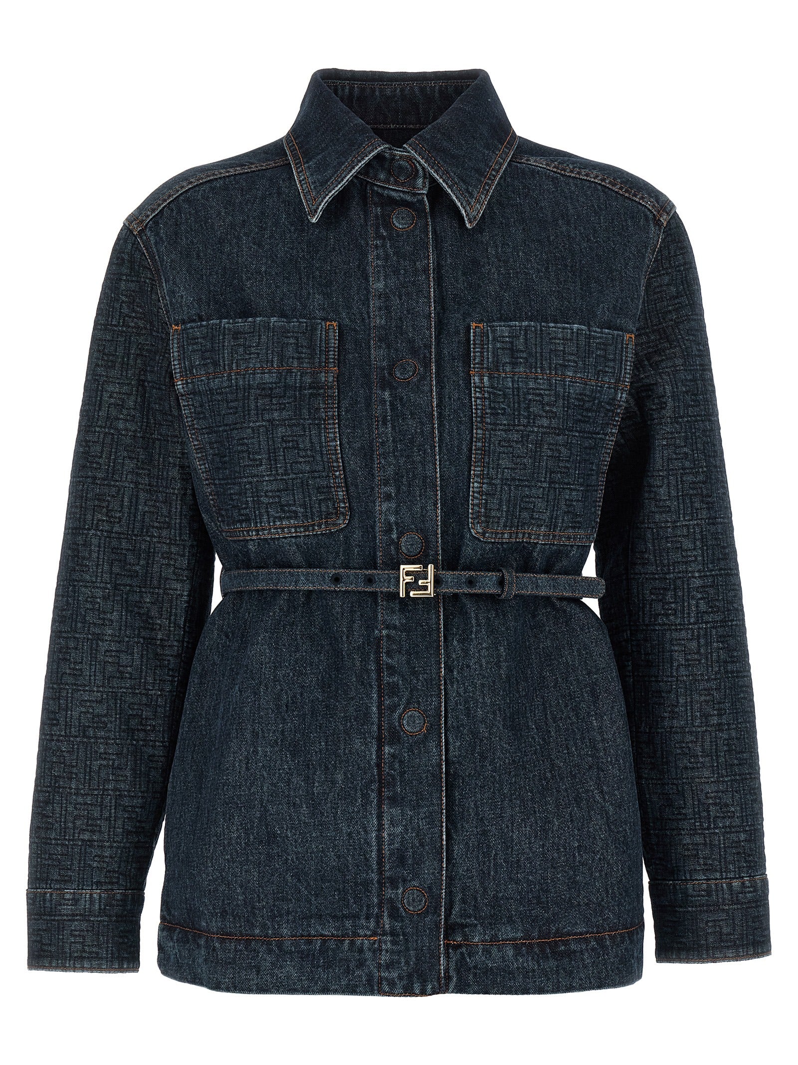 Fendi Ff Denim Jacket