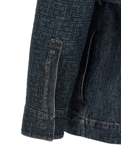 Fendi Ff Denim Jacket