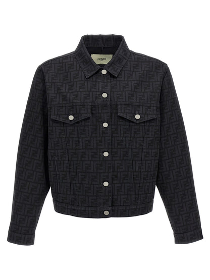 Fendi Ff Denim Jacket