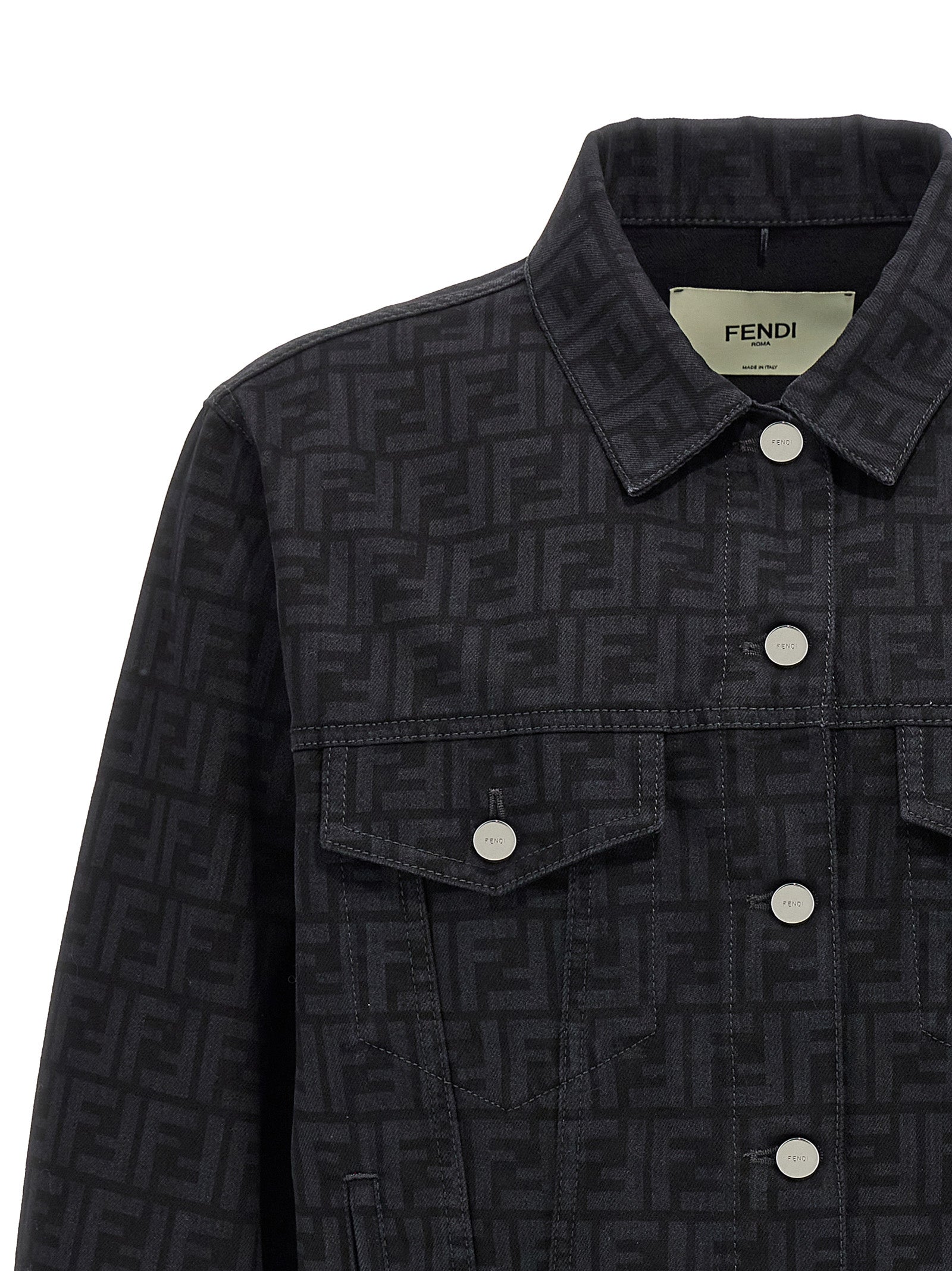 Fendi Ff Denim Jacket