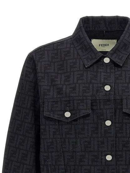 Fendi Ff Denim Jacket