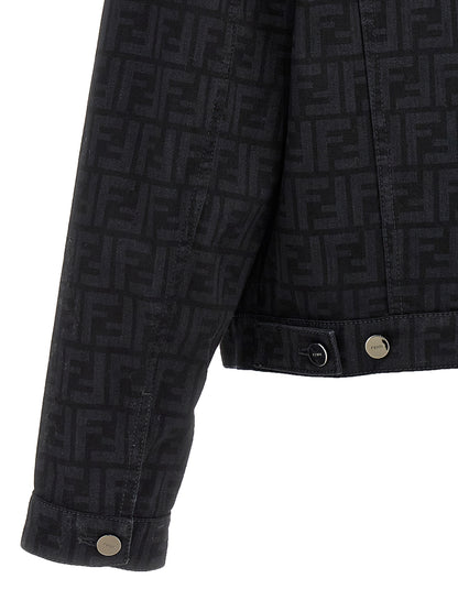 Fendi Ff Denim Jacket