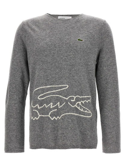 Comme Des Garcons Shirt X Lacoste Sweater