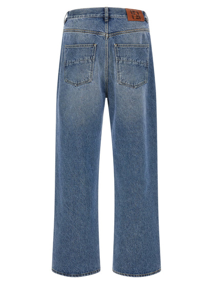 Fendi Ff Patch Jeans Saddlery