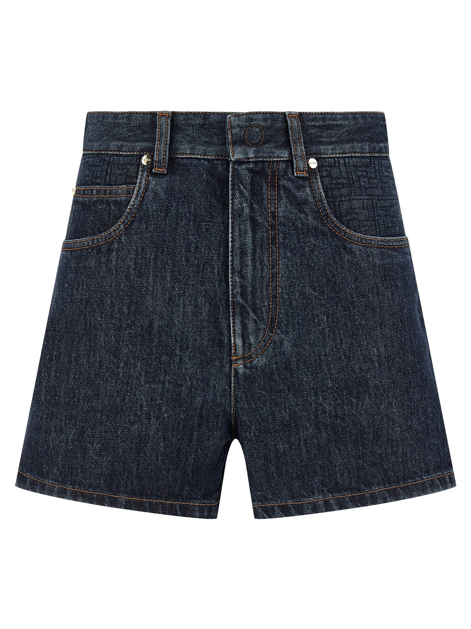 Fendi Ff Padded Shorts