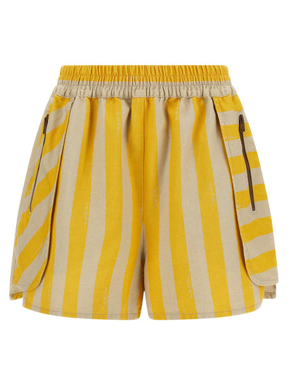 Fendi Pequin Striped Shorts
