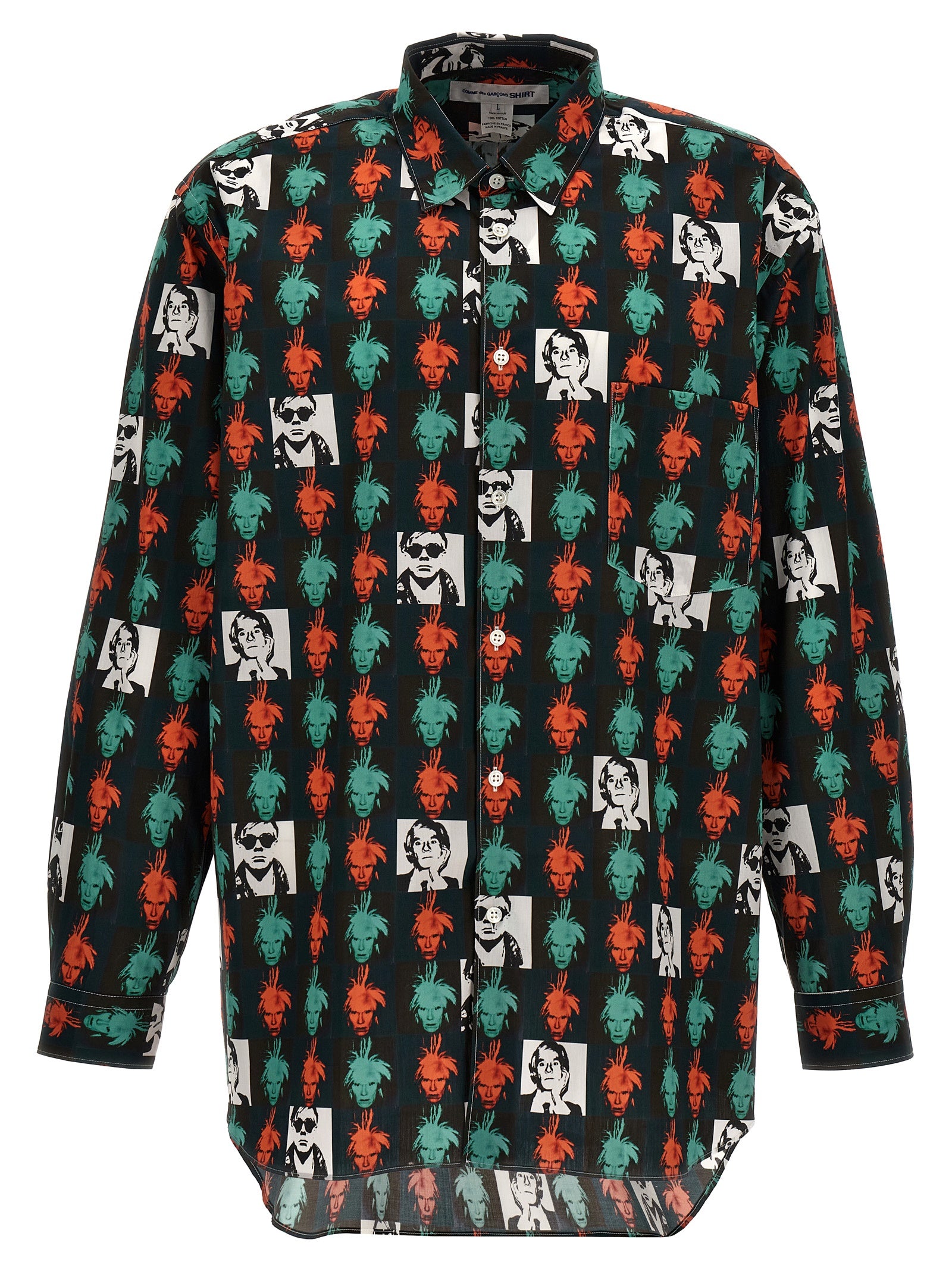 Comme Des Garcons Shirt Andy Warhol Shirt