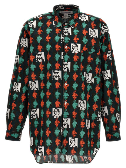 Comme Des Garcons Shirt Andy Warhol Shirt