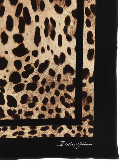 Dolce & Gabbana Leopard Scarf