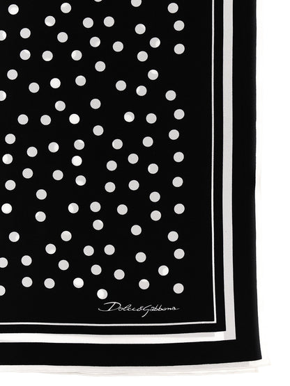 Dolce & Gabbana Polka Dot Scarf
