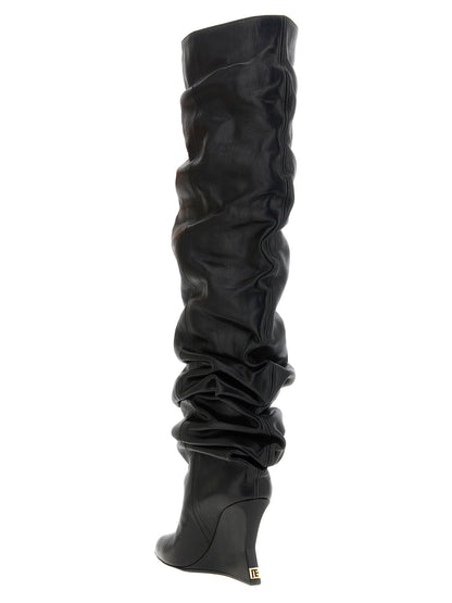 Balmain Cuissardes Leather