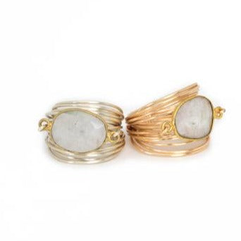 Torrey Ring with Moonstone