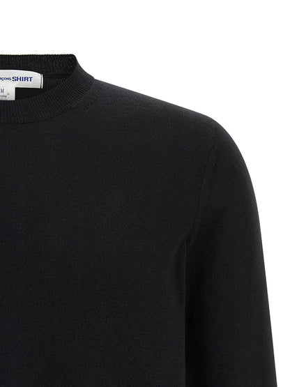 Comme Des Garcons Shirt Intarsia Sweater