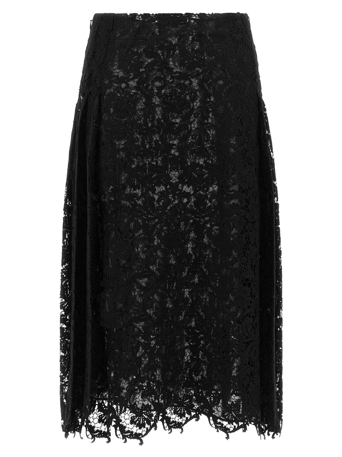 Fendi Macramé Lace Skirt
