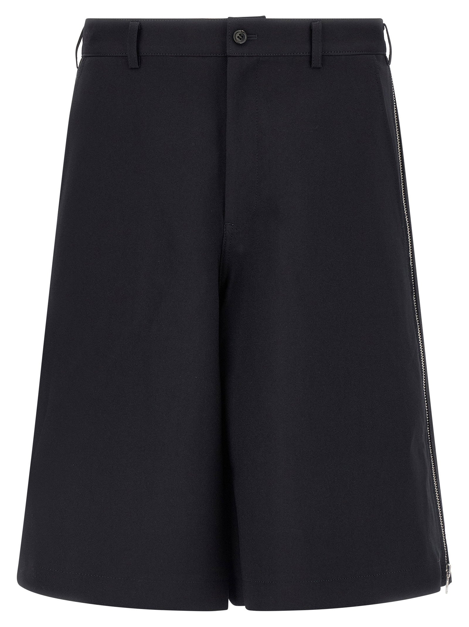 Comme Des Garcons Shirt Zip Bermuda Shorts