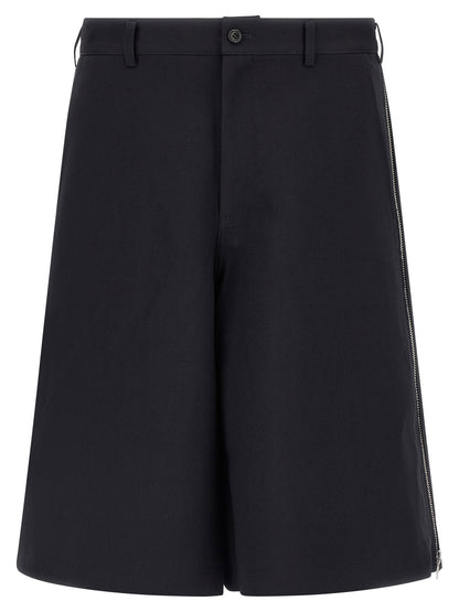 Comme Des Garcons Shirt Zip Bermuda Shorts