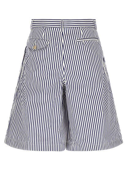 Comme Des Garcons Shirt Cotton Bermuda Shorts