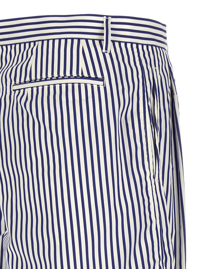 Comme Des Garcons Shirt Cotton Bermuda Shorts