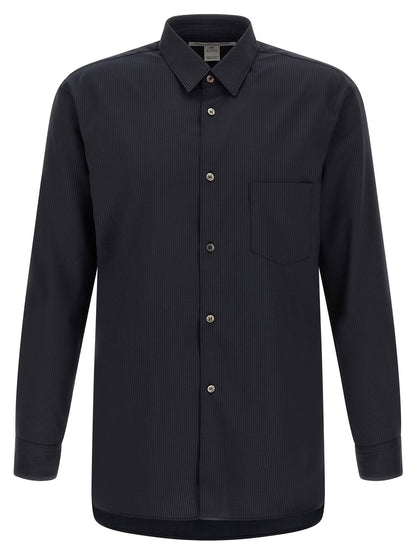 Comme Des Garcons Shirt Pinstriped Shirt