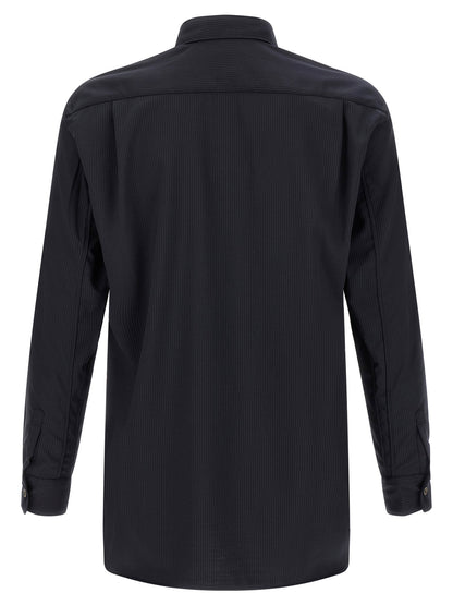 Comme Des Garcons Shirt Pinstriped Shirt