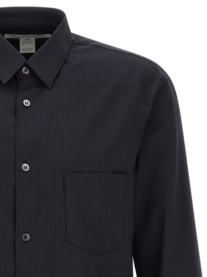 Comme Des Garcons Shirt Pinstriped Shirt