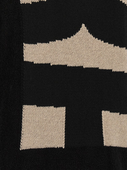 Comme Des Garcons Shirt Intarsia Sweater