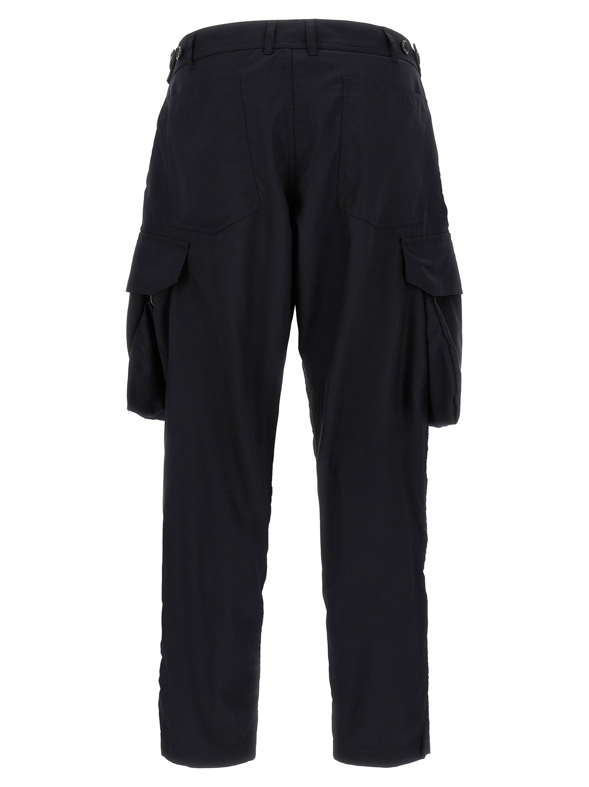 Comme Des Garcons Shirt Pinstriped Cargo Pants