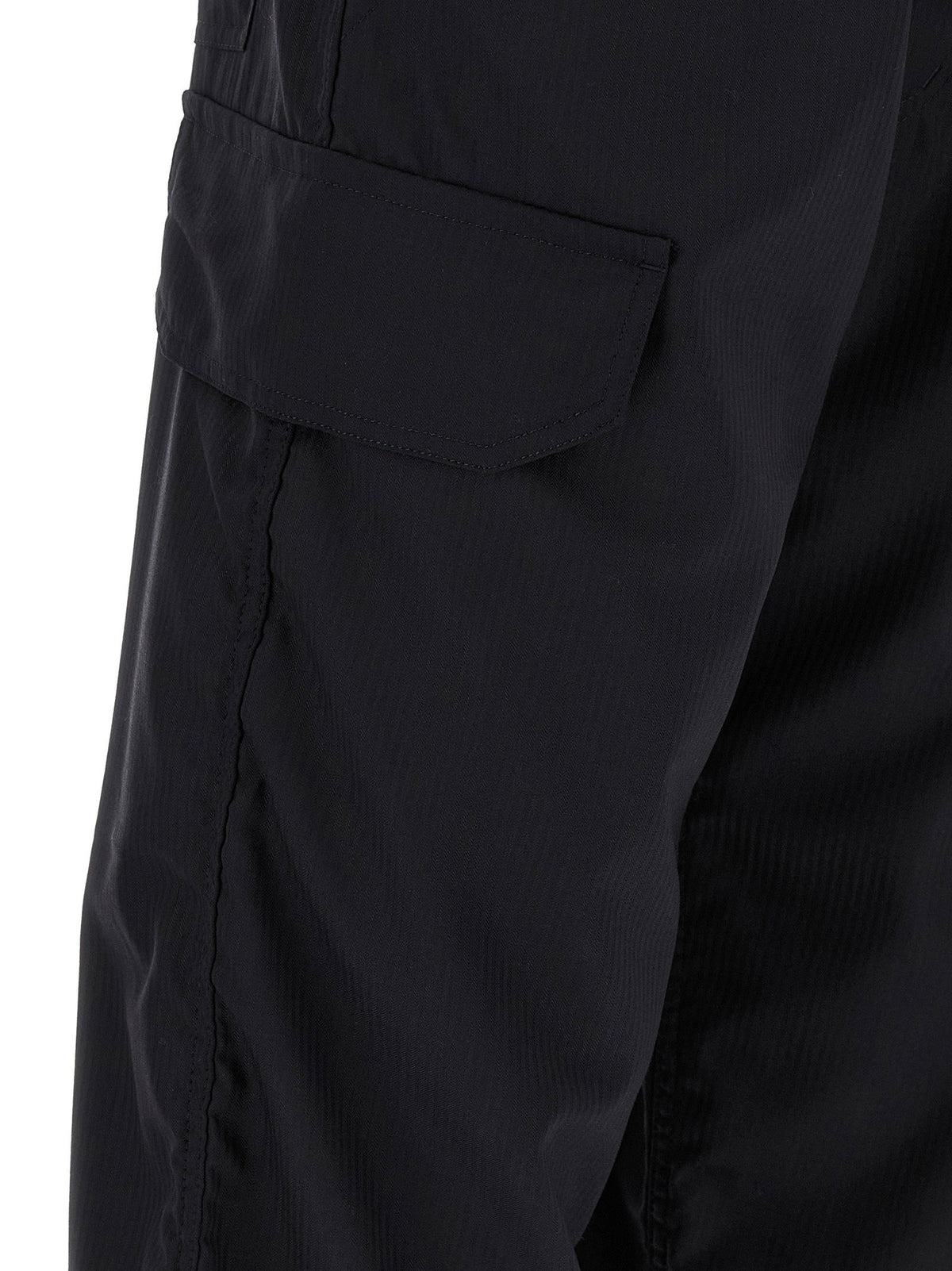 Comme Des Garcons Shirt Pinstriped Cargo Pants