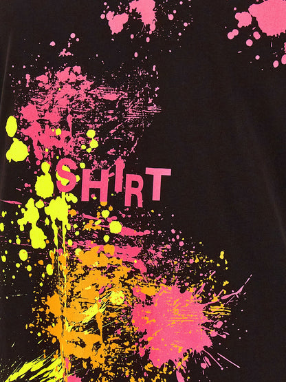 Comme Des Garcons Shirt Paint Splash T-shirt